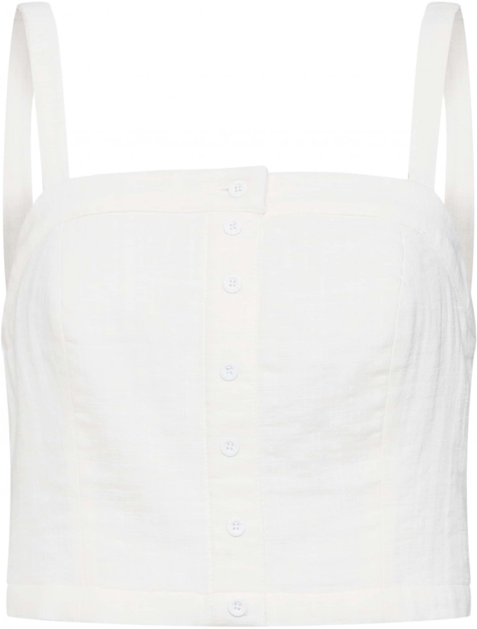 Review Top 'CROPPED SMOCK BL'  piszkosfehér