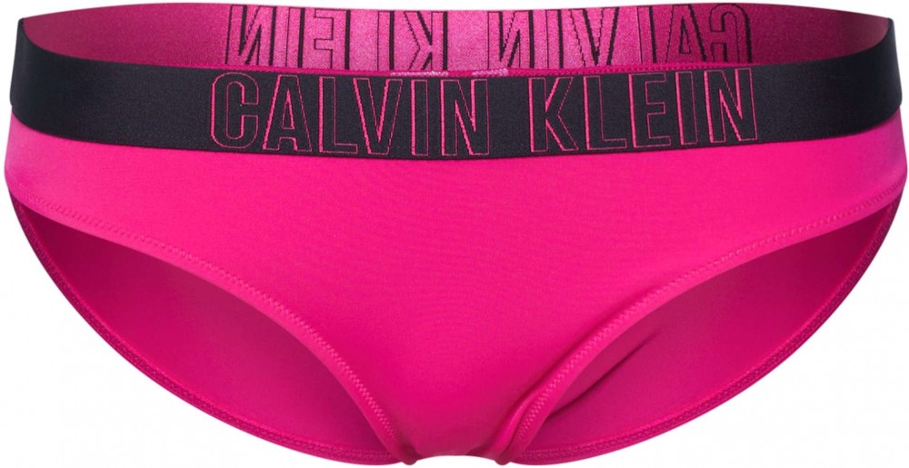 Calvin Klein Swimwear Bikini nadrágok 'Classic'  rózsaszín / fekete