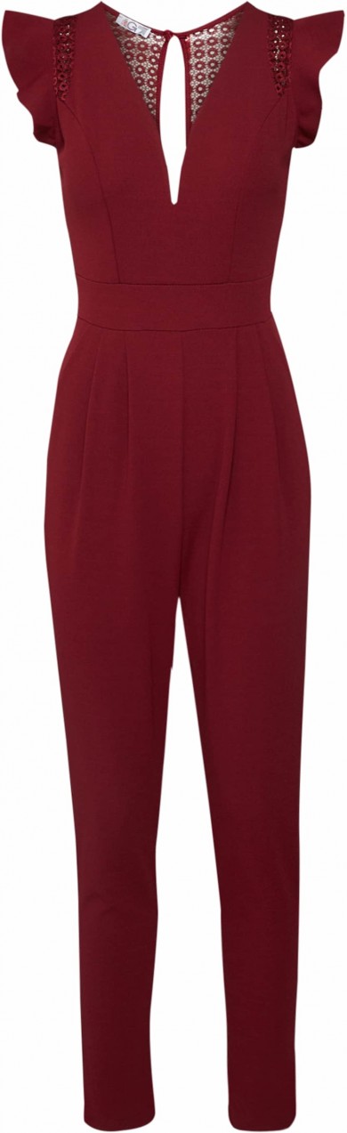 WAL G. Kezeslábas  borvörös