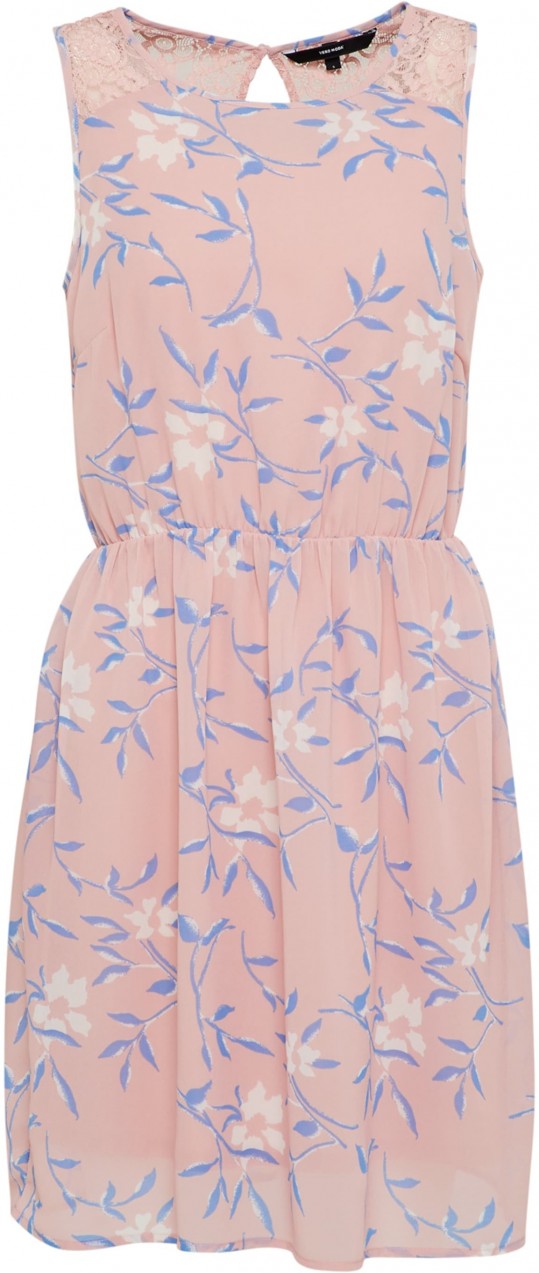 VERO MODA Ruha 'SHEA'  kék / rózsaszín