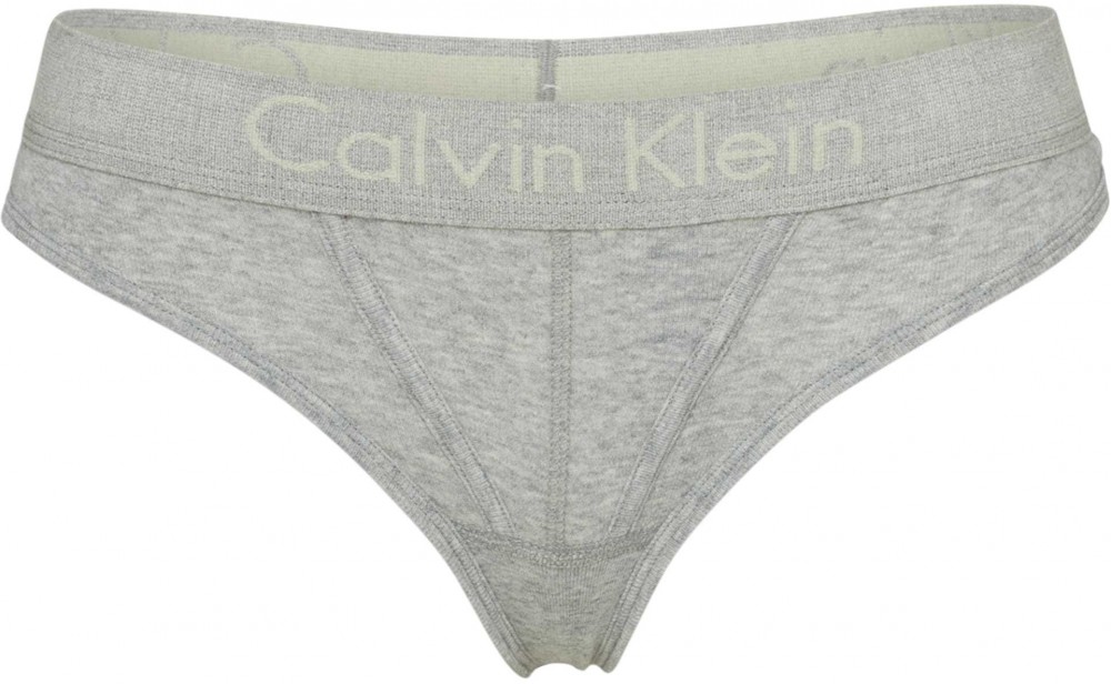 Calvin Klein Underwear String bugyik 'THONG'  szürke