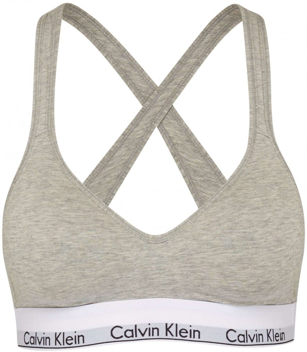 Calvin Klein Underwear Melltartó 'Lift'  szürke melír / fekete / fehér