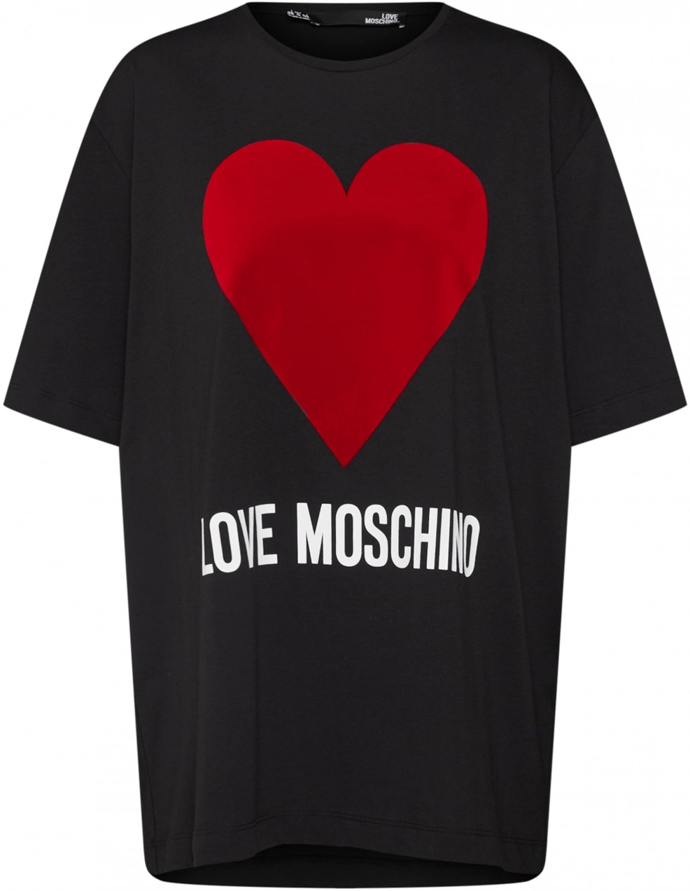 Póló 'MAGLIETTA M/C STAMPA LOGO' Love Moschino Fekete Love Moschino
