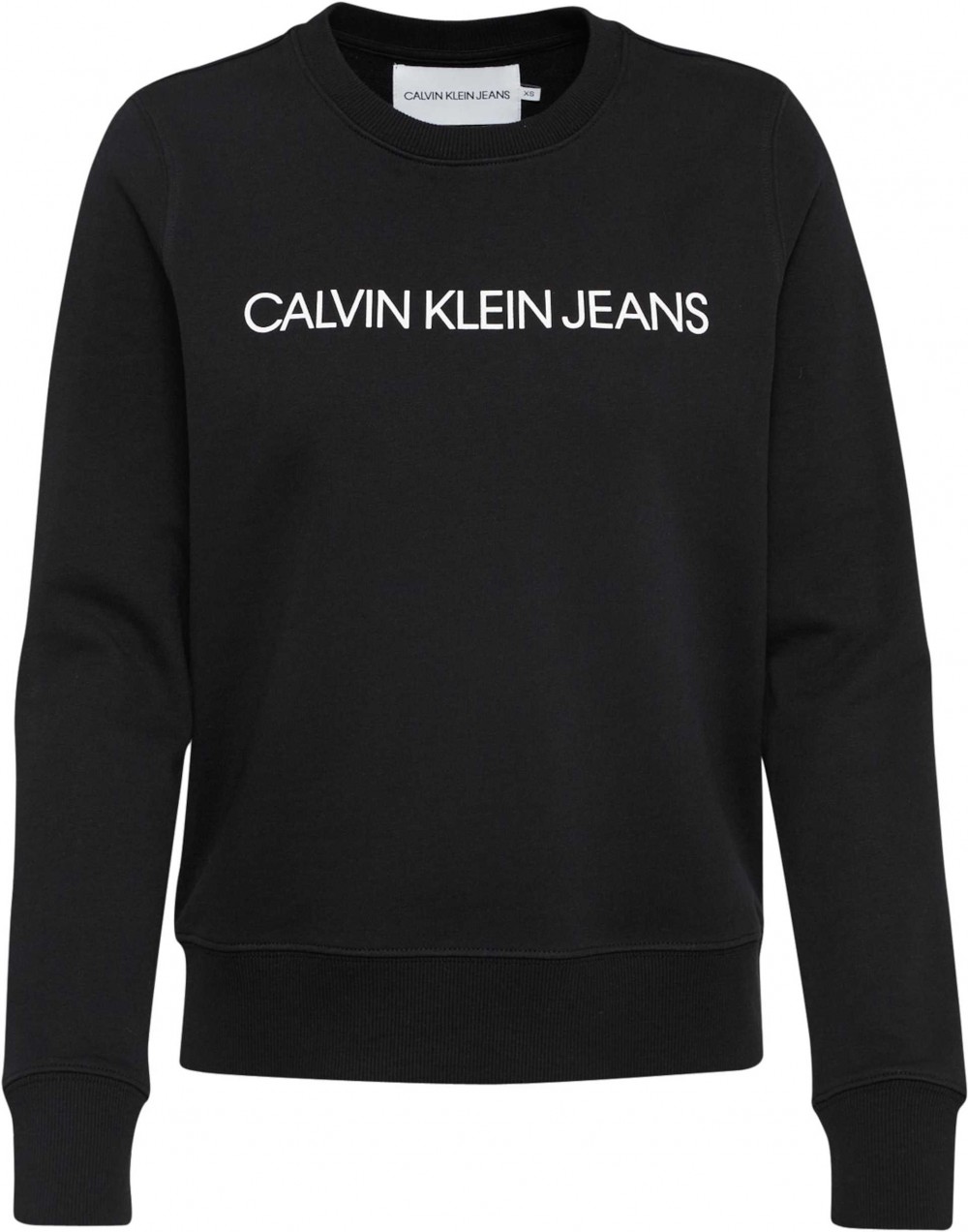 Tréning póló Calvin Klein Jeans Fekete / Fehér Calvin Klein Jeans