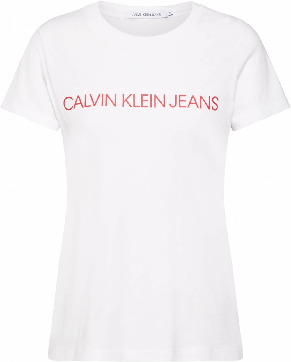 Calvin Klein Jeans Póló 'INSTITUTIONAL LOGO'  fehér