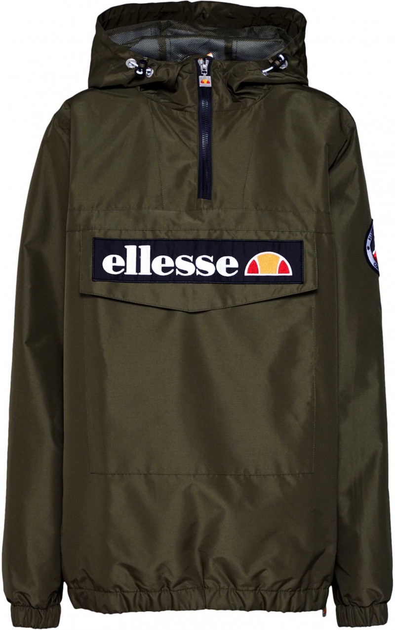 ELLESSE Átmeneti dzseki 'Mont 2'  olíva / narancs / fekete / fehér