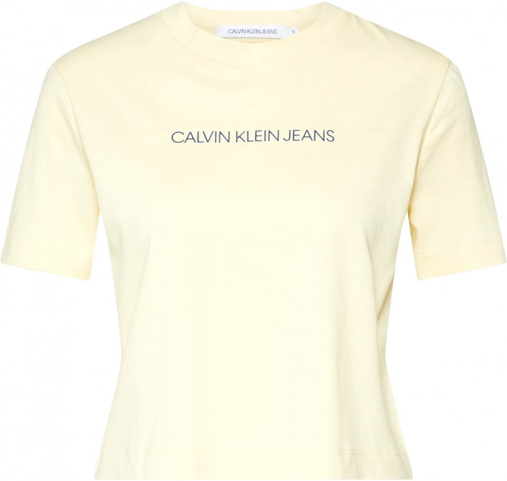 Calvin Klein Jeans Póló  sárga