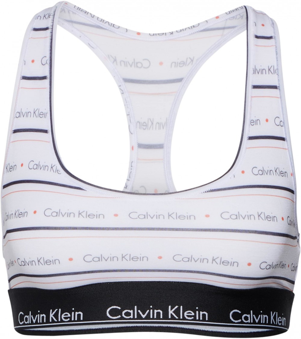 Melltartó 'Bralette' Calvin Klein Underwear Piros / Fekete / Fehér Calvin Klein Underwear