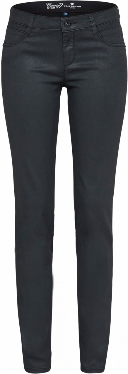 TOM TAILOR Farmer 'slim Carrie with coating'  fekete