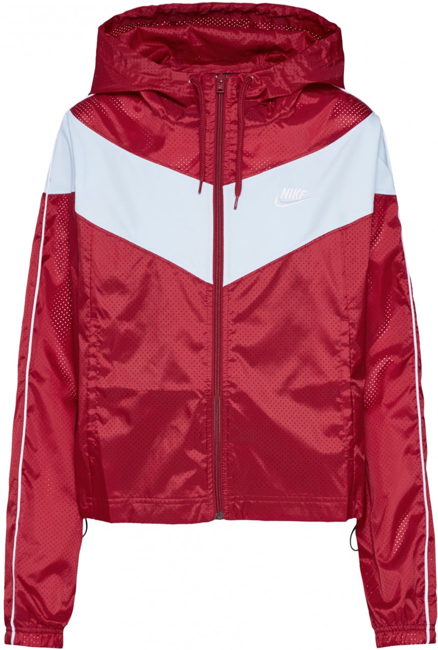 Nike Sportswear Átmeneti dzseki  fehér / piros