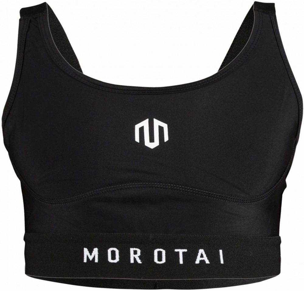 MOROTAI Sportmelltartók 'Endurance M-Back'  fekete / fehér