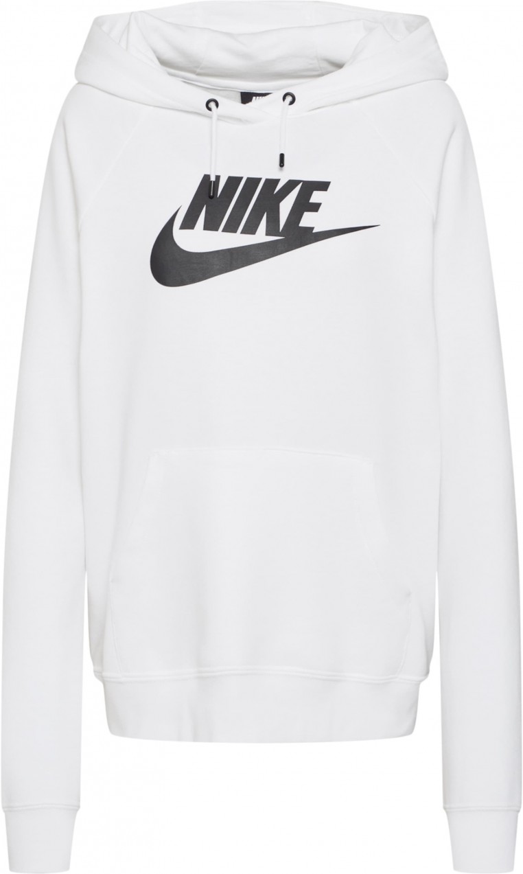 Tréning póló 'Essntl' Nike Sportswear Fekete / Fehér Nike Sportswear