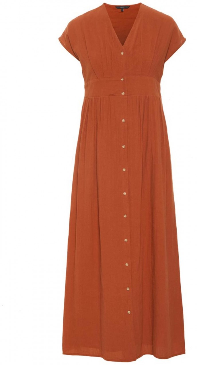 VERO MODA Ruha 'Sammi'  rozsdabarna