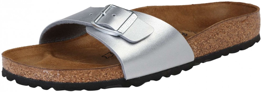 BIRKENSTOCK Papucs 'Madrid'  ezüst