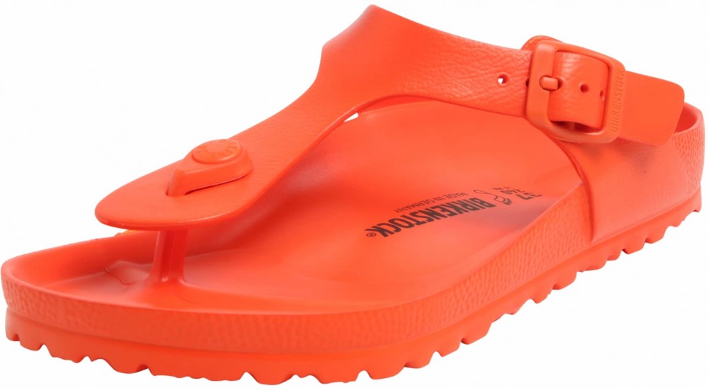 BIRKENSTOCK Ujjelválasztó-pántos szandál 'Gizeh EVA'  piros