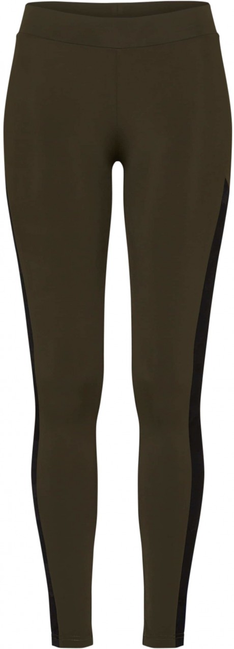 Urban Classics Leggings  olíva / fekete