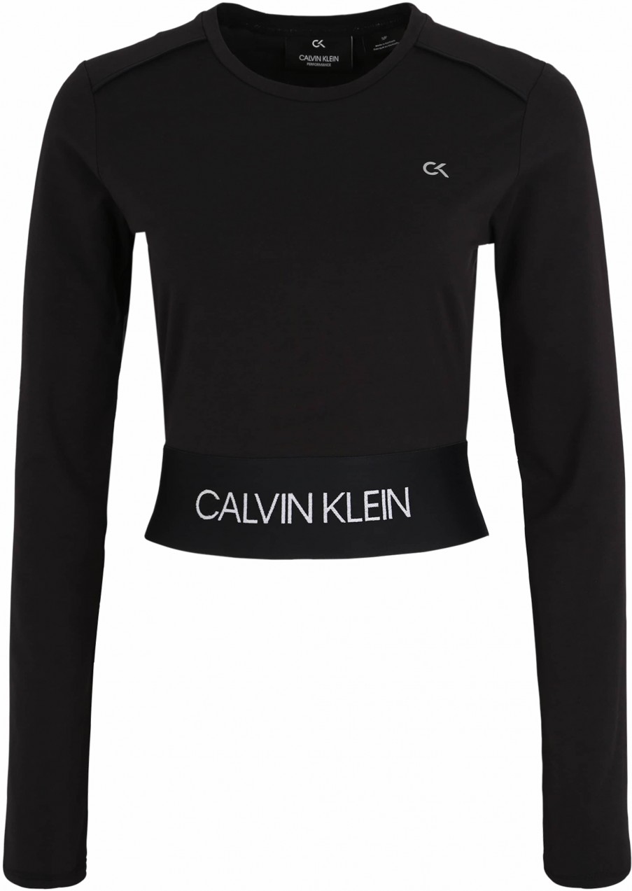 Calvin Klein Performance Funkcionális felső 'LONG SLEEVE TEE'  fekete