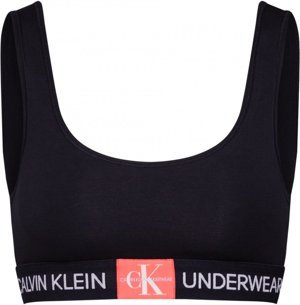Calvin Klein Underwear Melltartó  lazac / fekete / fehér