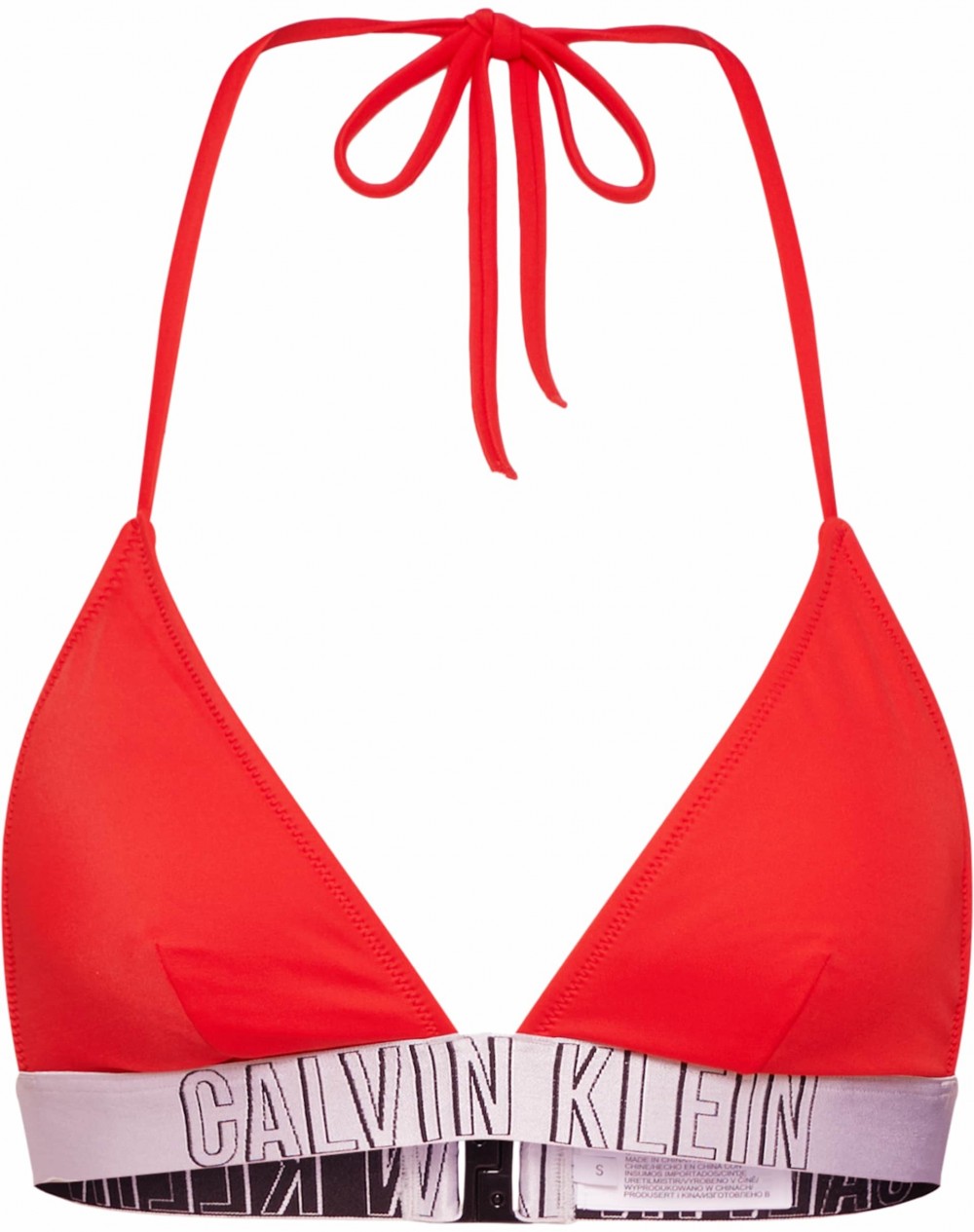 Calvin Klein Swimwear Bikini felső  piros / fehér