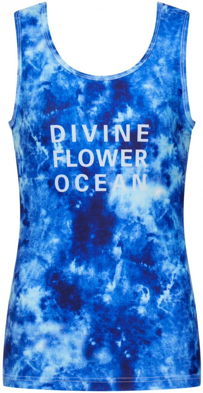 Divine Flower Sport top 'Lilaia'  kék