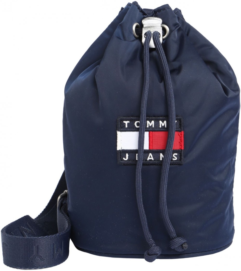 Tommy Jeans Zsáktáskák 'TJW HERITAGE SMALL SLING BAG'  fekete