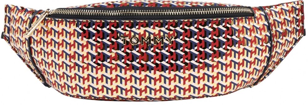 TOMMY HILFIGER Övtáska  kék / arany / piros