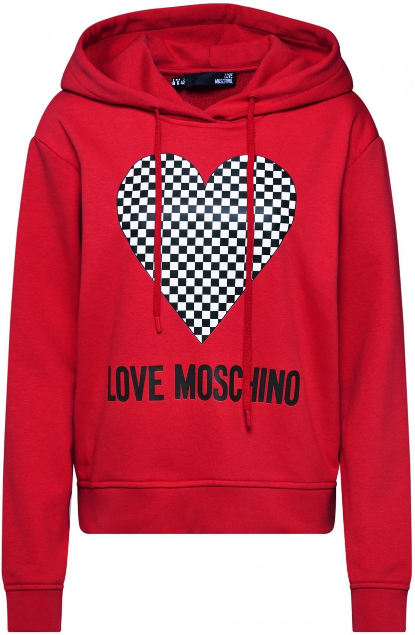 Love Moschino Tréning póló 'W6346 05 M4165'  piros