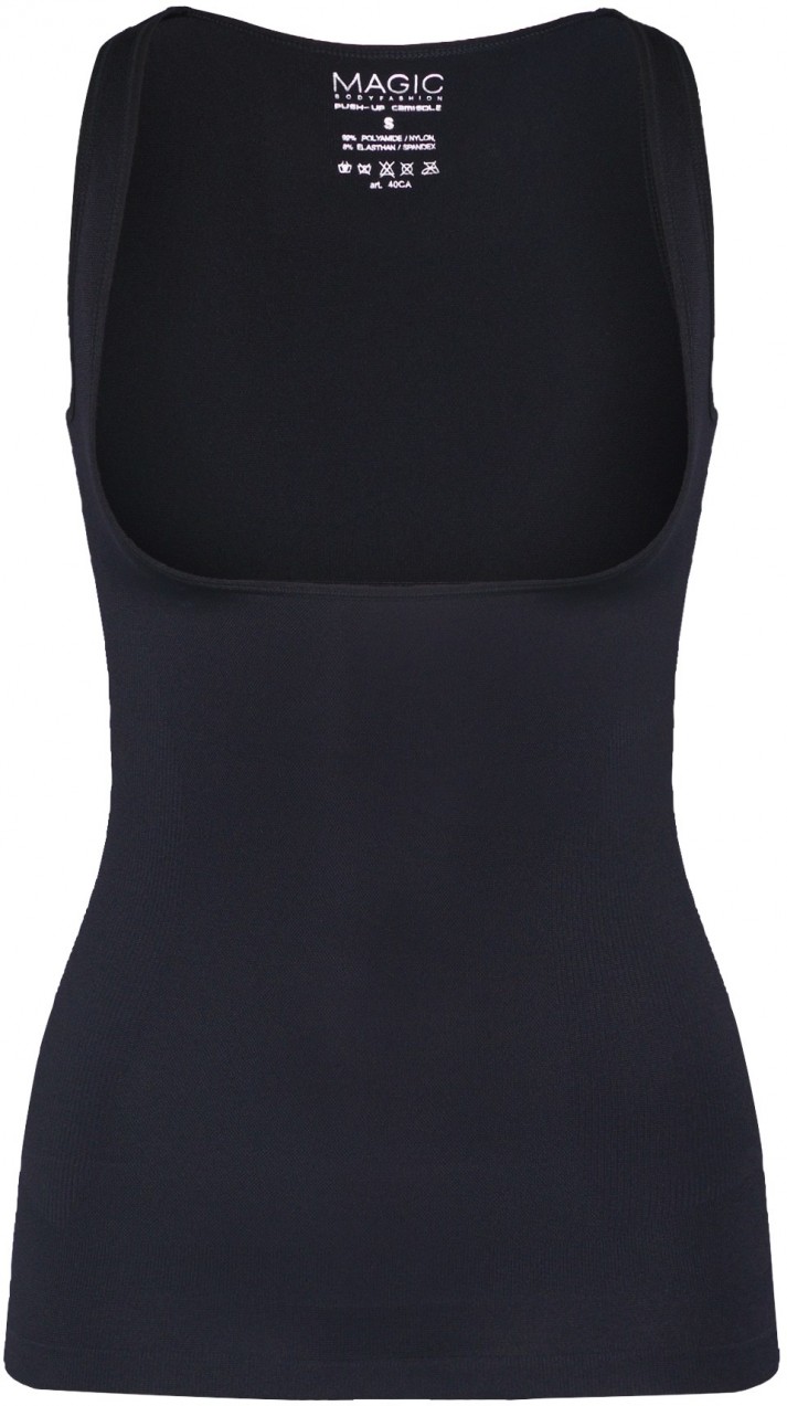 MAGIC Bodyfashion Alakformáló felsők 'Push Up Camisole'  fekete