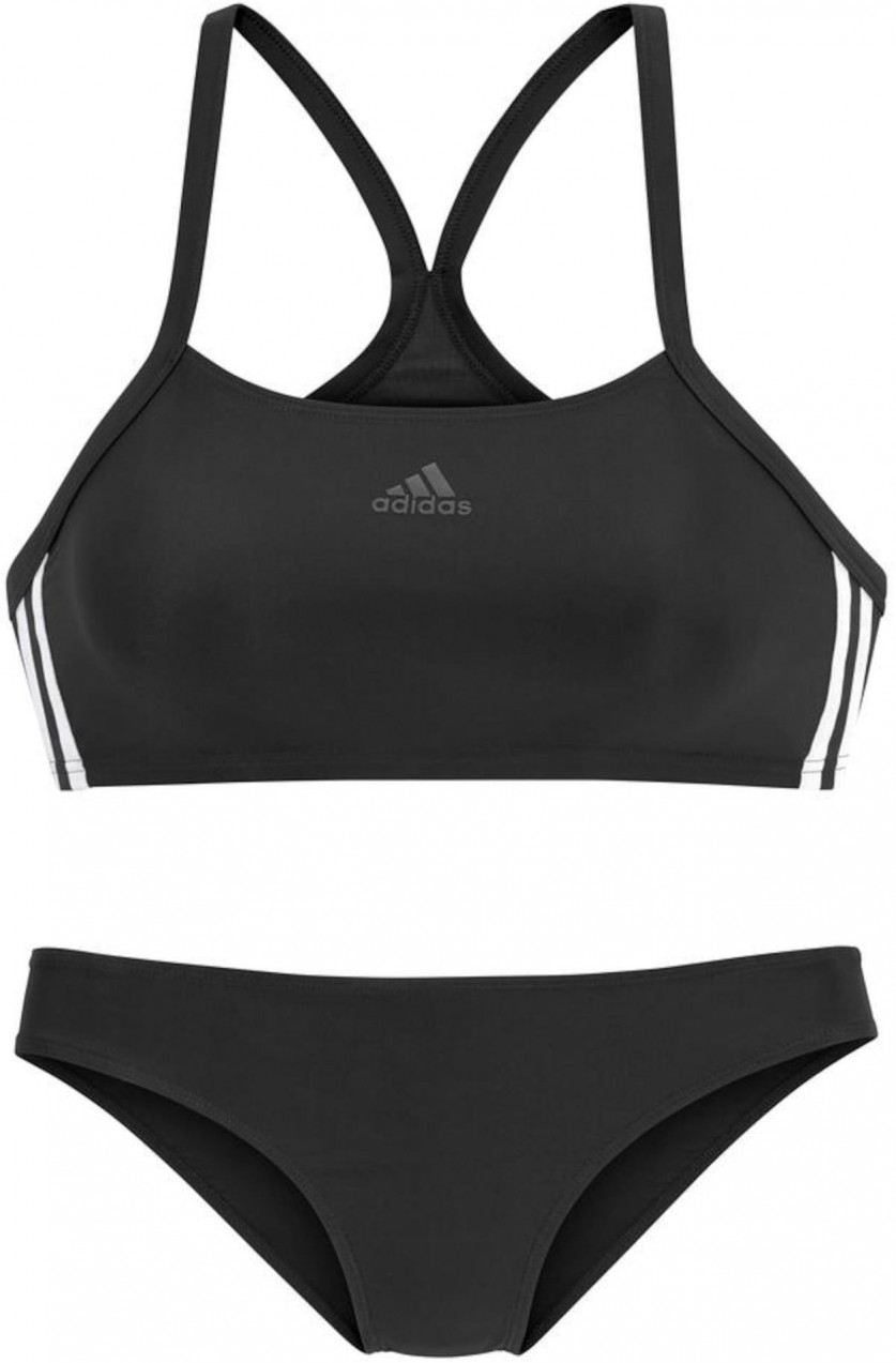 ADIDAS PERFORMANCE Sport bikini  fekete / fehér