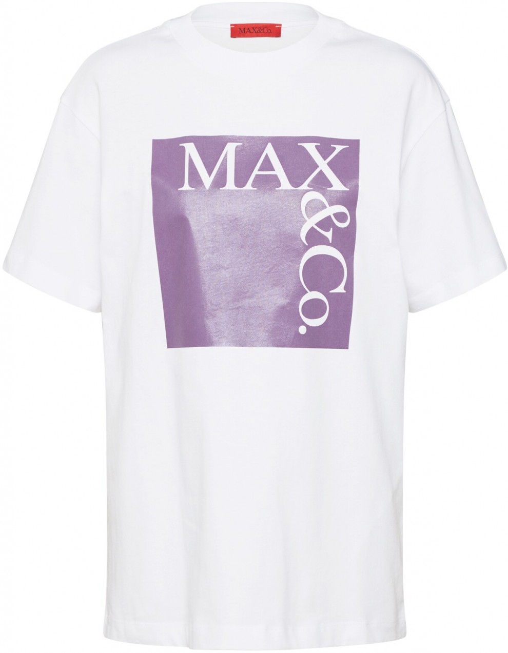 MAX&Co. Póló  lila / fehér
