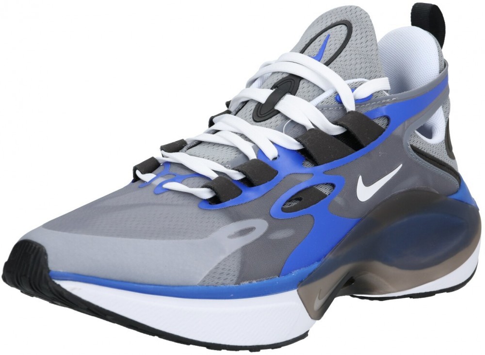 Nike Sportswear Rövid szárú edzőcipők 'NIKE SIGNAL D/MS/X'  szürke / kék
