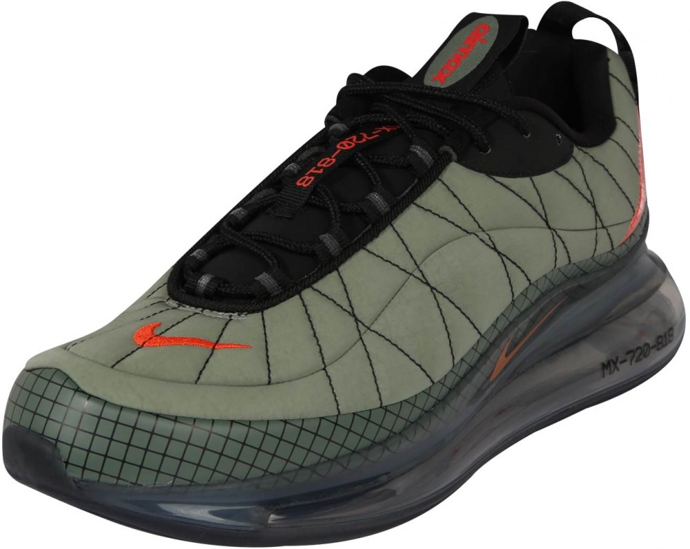 Nike Sportswear Rövid szárú edzőcipők 'Nike MX-720-818'  narancs / olíva / fekete