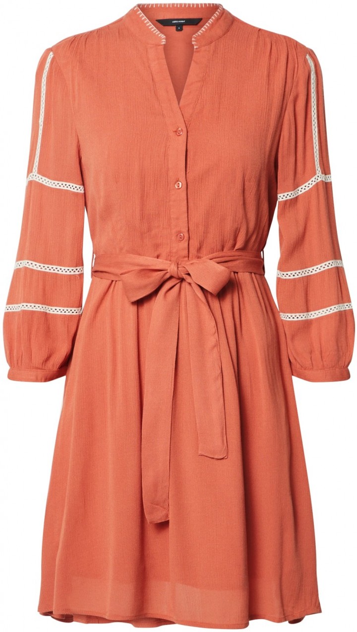 VERO MODA Ruha 'Guna'  narancsvörös