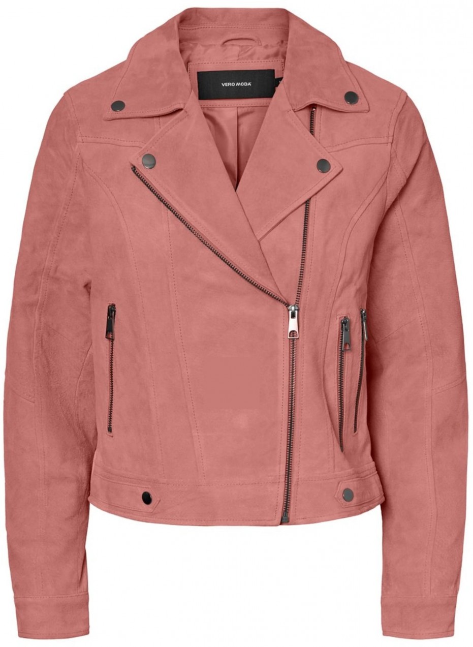VERO MODA Átmeneti dzseki  fáradt rózsaszín