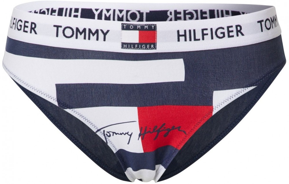 Tommy Hilfiger Underwear Bikini nadrágok  tengerészkék / fehér / piros