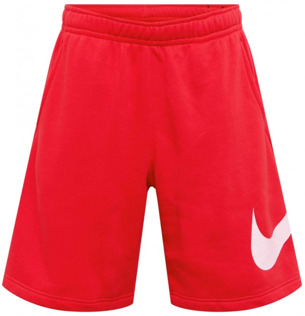 Nike Sportswear Nadrág  fehér / piros
