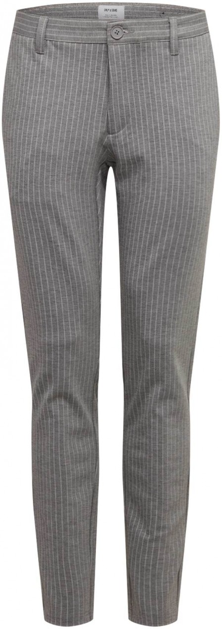Only & Sons Nadrág 'Mark'  szürke melír / fehér