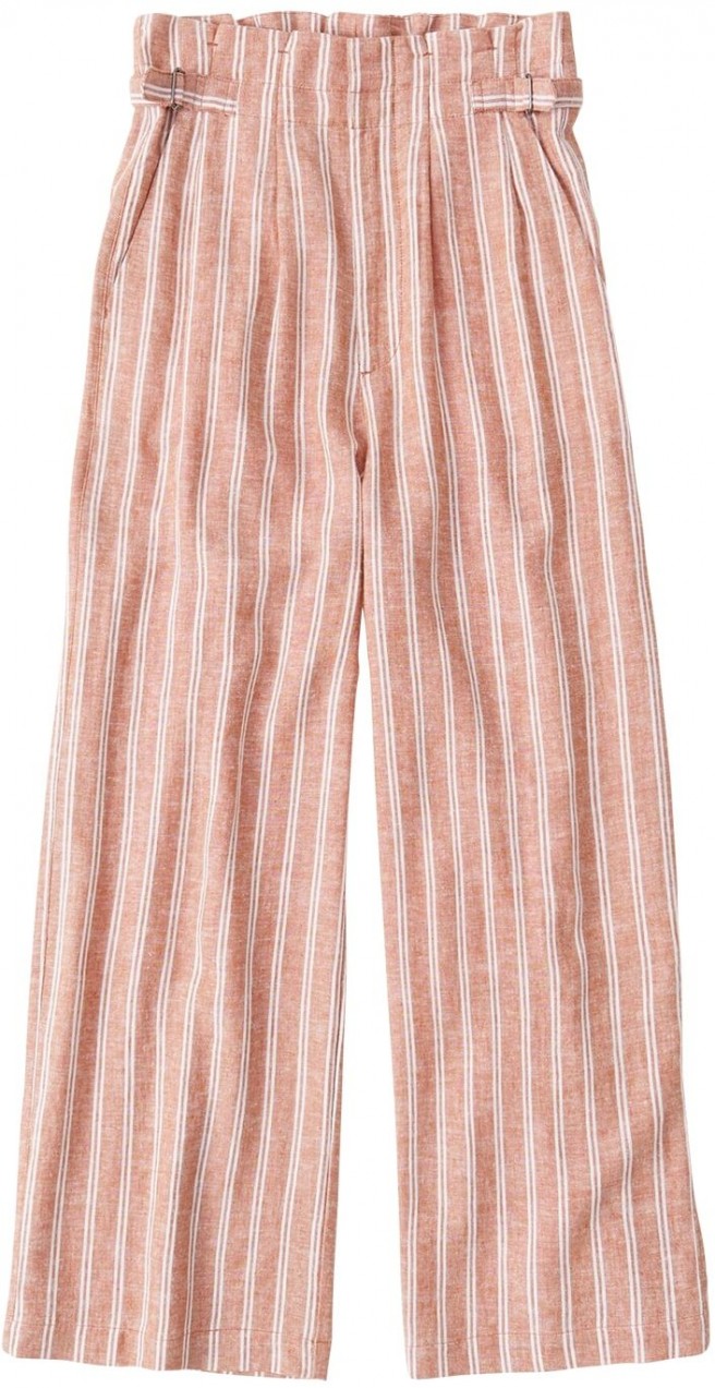Abercrombie & Fitch Nadrág 'SATIN PANT'  narancs