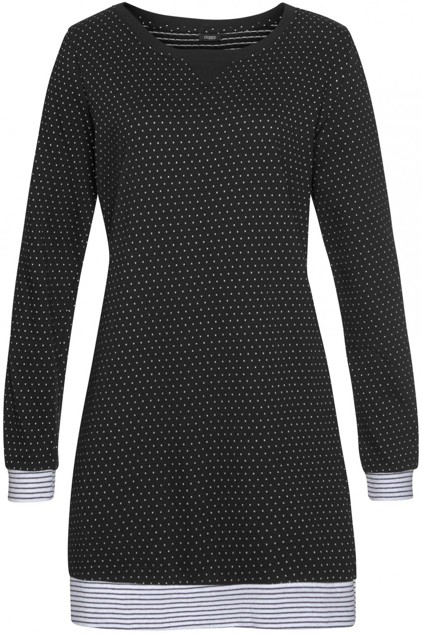 VIVANCE Hálóing 'Dreams'  fekete / fehér