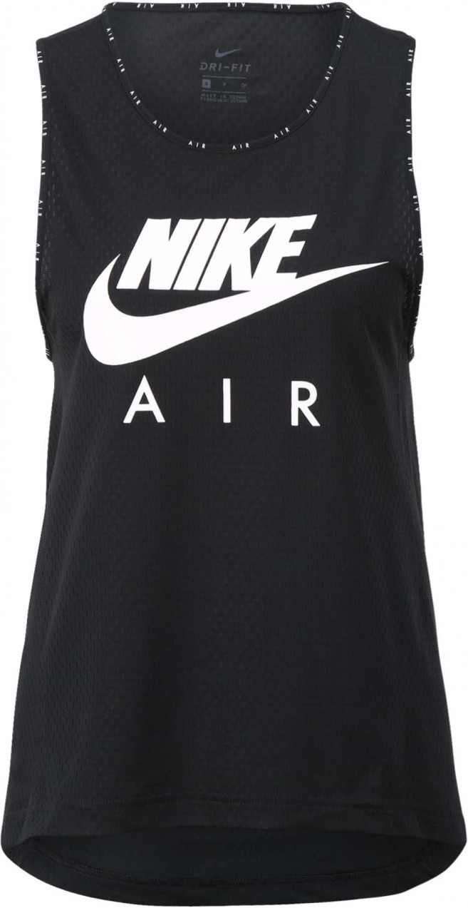 Nike Sportswear Top 'Nike Air'  fekete / fehér