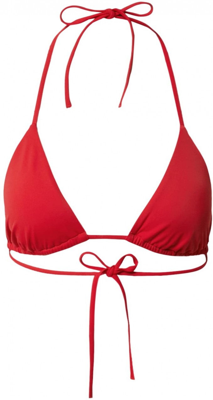 Tommy Hilfiger Underwear Bikini felső 'TRIANGLE'  piros
