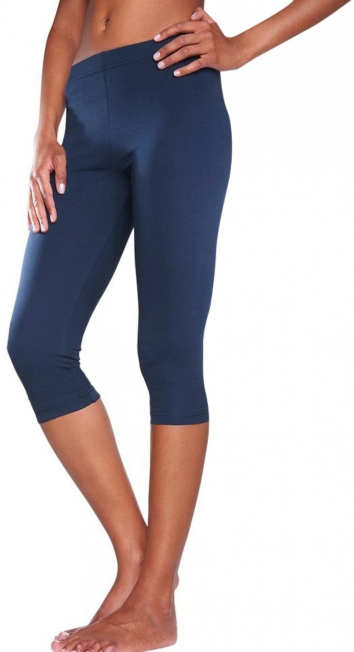 VIVANCE Leggings  tengerészkék / fekete