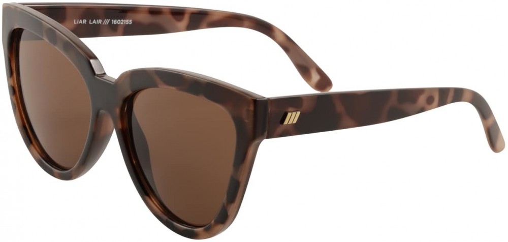LE SPECS Napszemüveg 'Liar Lair'  barna / világosbarna
