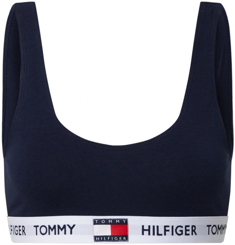 Tommy Hilfiger Underwear Melltartó  tengerészkék / piros / fehér