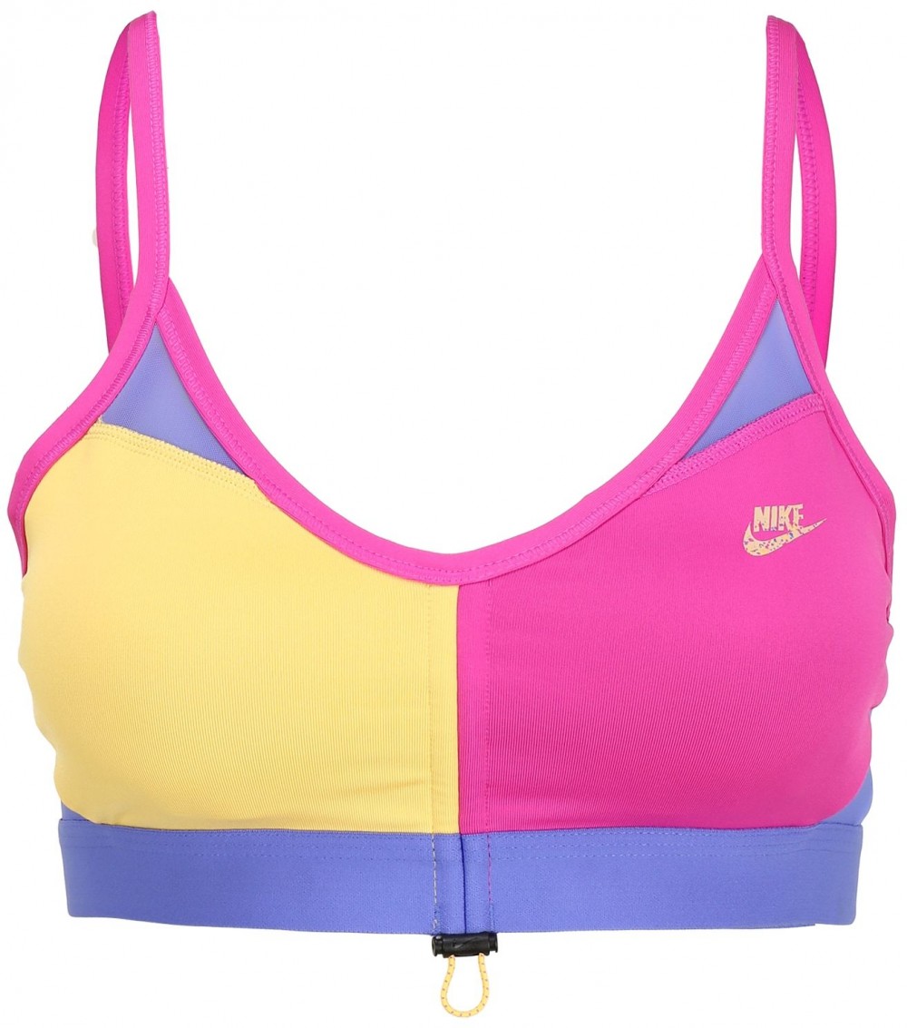 Nike Sportswear Melltartó 'INDY ICN CLASH'  rózsaszín / mustár / lila