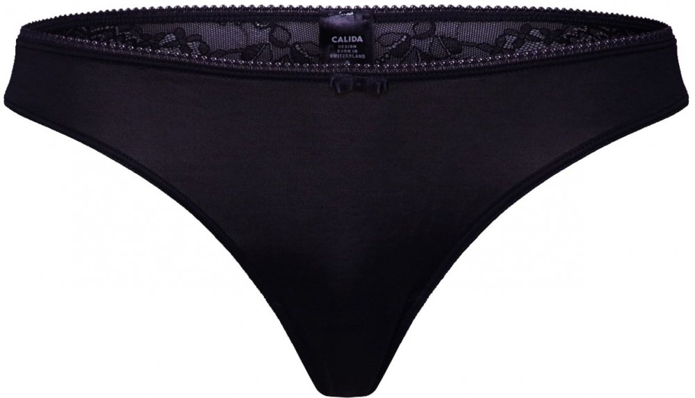 CALIDA String bugyik  fekete