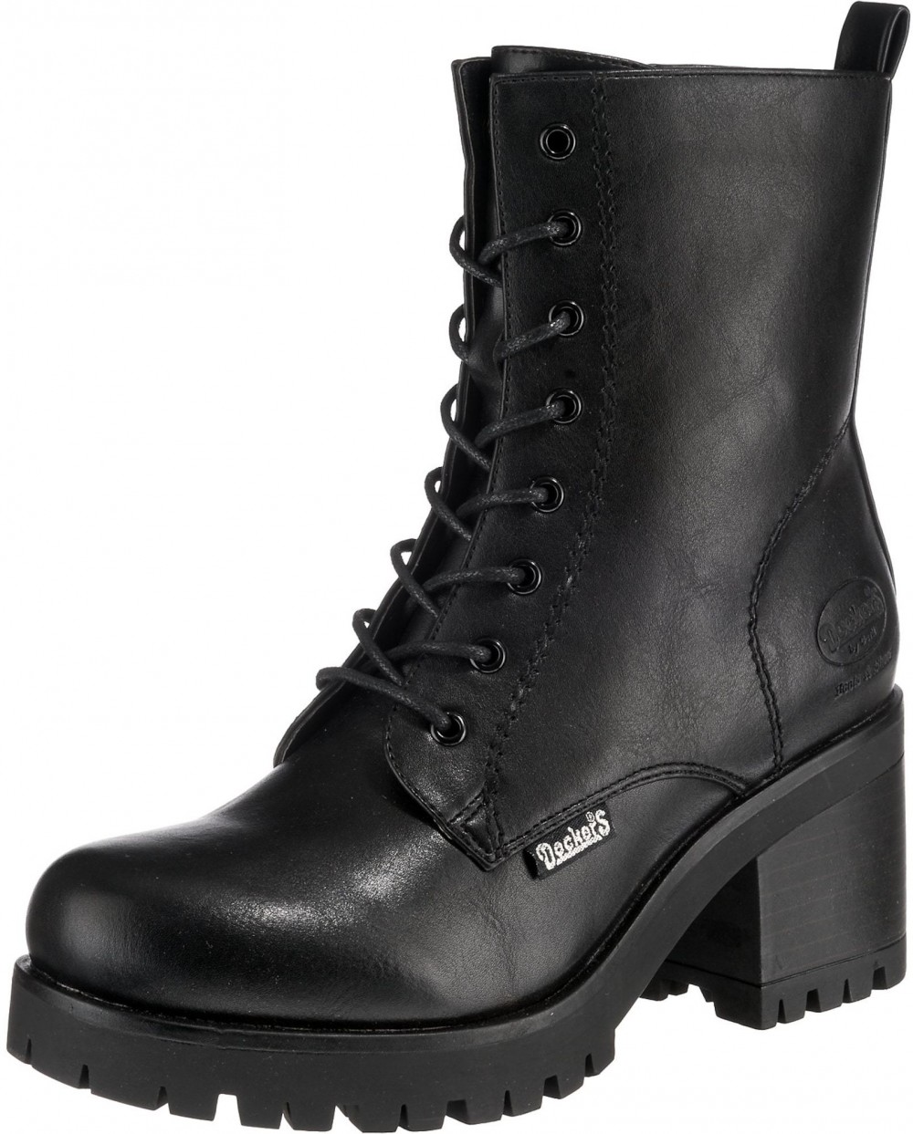 Dockers by Gerli Fűzős rövid szárú csizmák  fekete