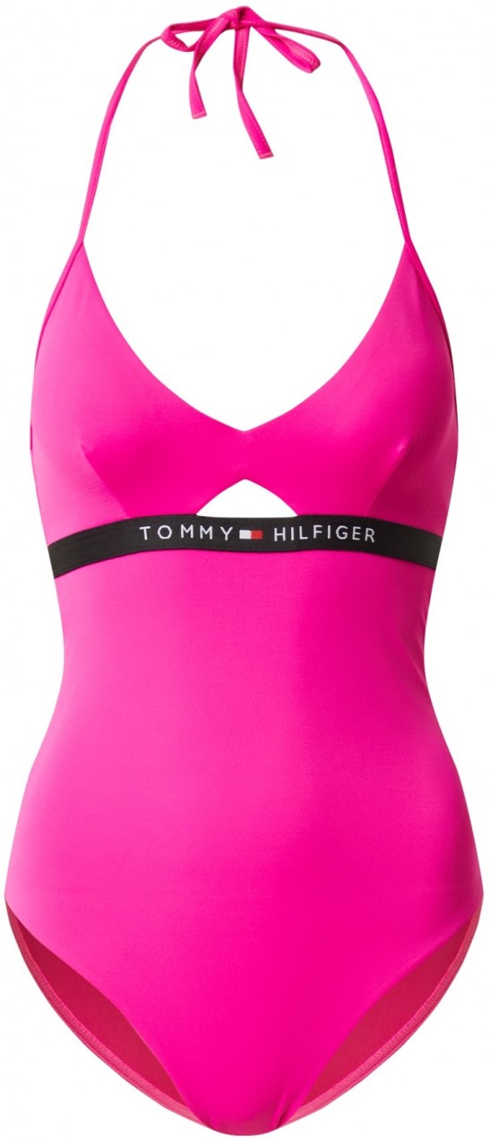 Tommy Hilfiger Underwear Fürdőruhák  piros / rózsaszín / fekete