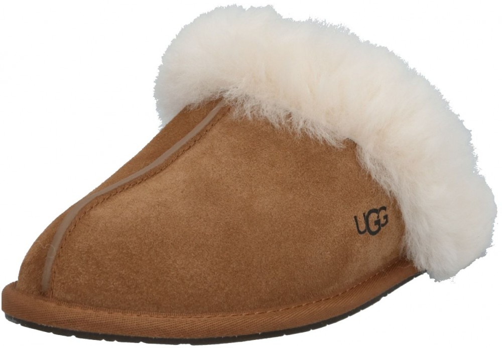 UGG Házi cipő 'SCUFFETTE II'  krém / világosbarna / fekete