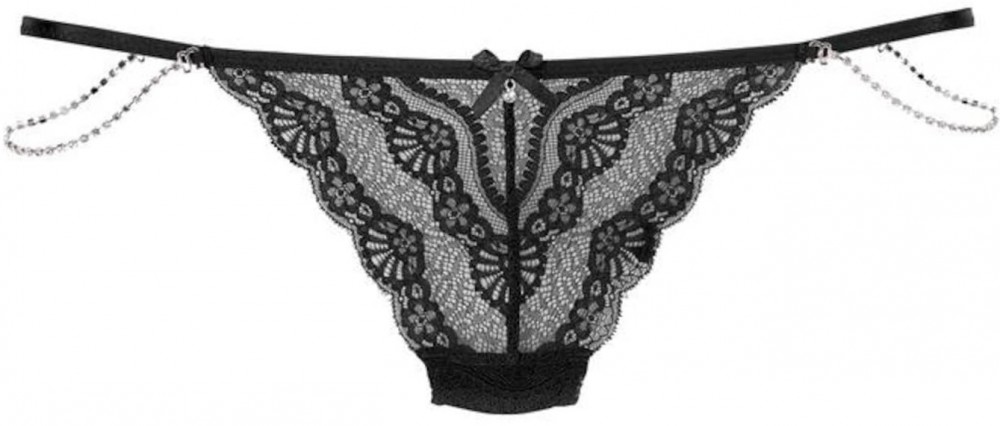 LASCANA String bugyik  fekete